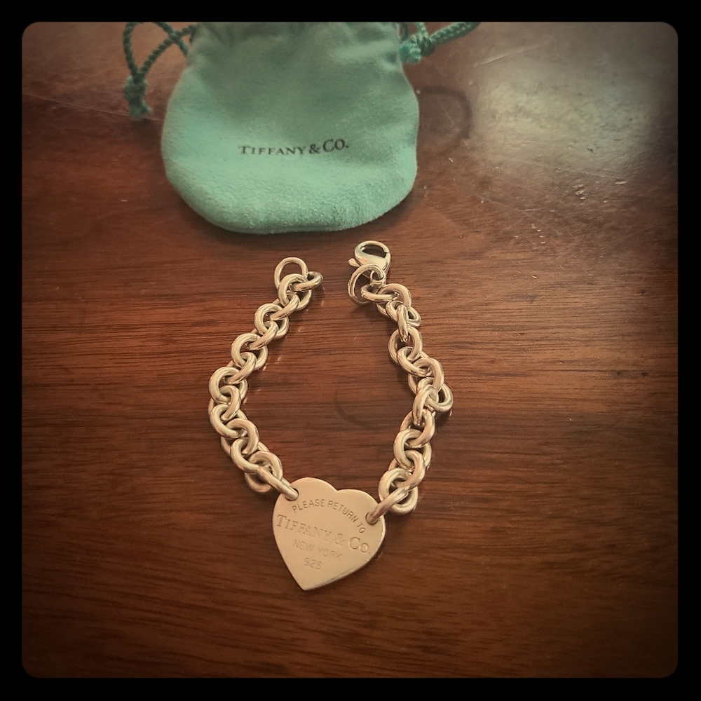 Tiffany heart shape bracelet